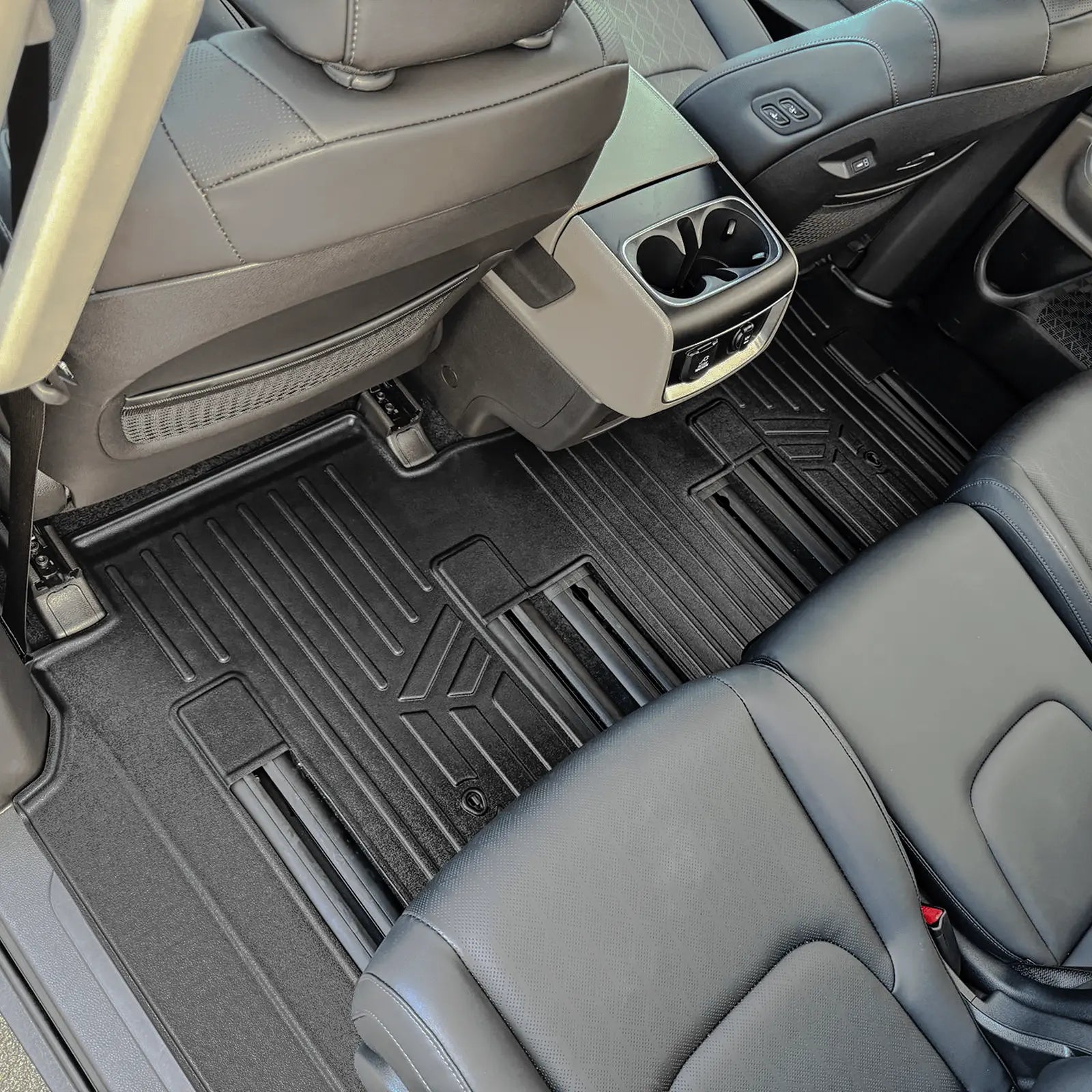 SMARTLINER Custom Fit Floor Liners For 2025-2026 Kia Carnival Hybrid (8 Passenger Models) Smartliner USA