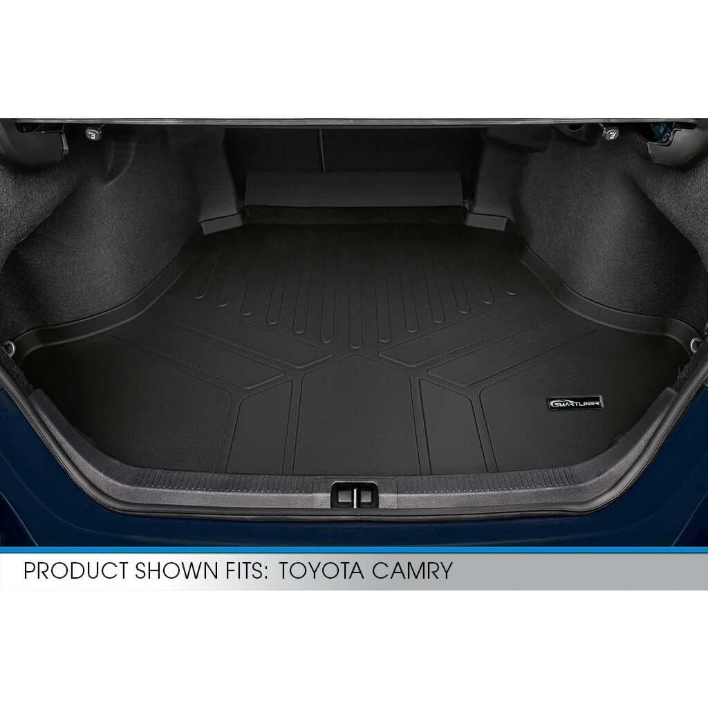 SMARTLINER Custom Fit Floor Liners For 2018-2025 Toyota Camry Standard Models Only (No Hybrid) Smartliner USA