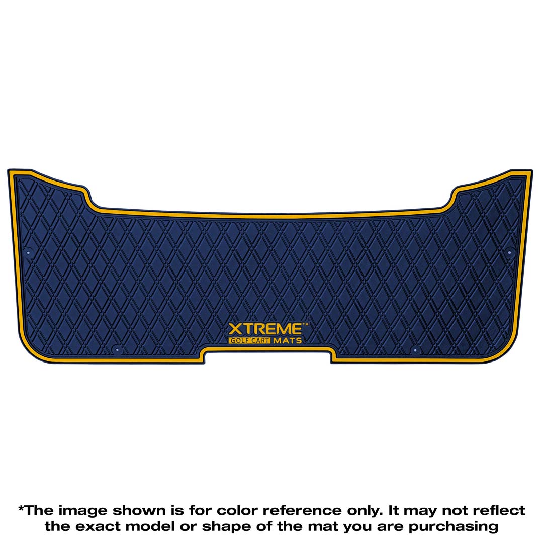 *LIMITED EDITION Collegiate Colors* E-Z-GO RXV & TXT - Rear Facing Foot Rest Mat - Fits Select E-Z-GO RXV and TXT Rear Seat Kits - PRO Series