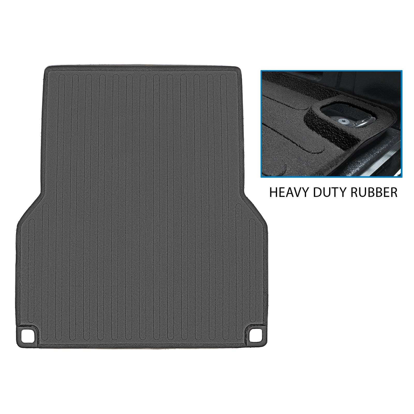 SmartCoverage™ Custom Fit Floor Liners For 2005-2024 Toyota Tacoma Double Cab (5'Bed Size Only)- K0207 Smartliner USA