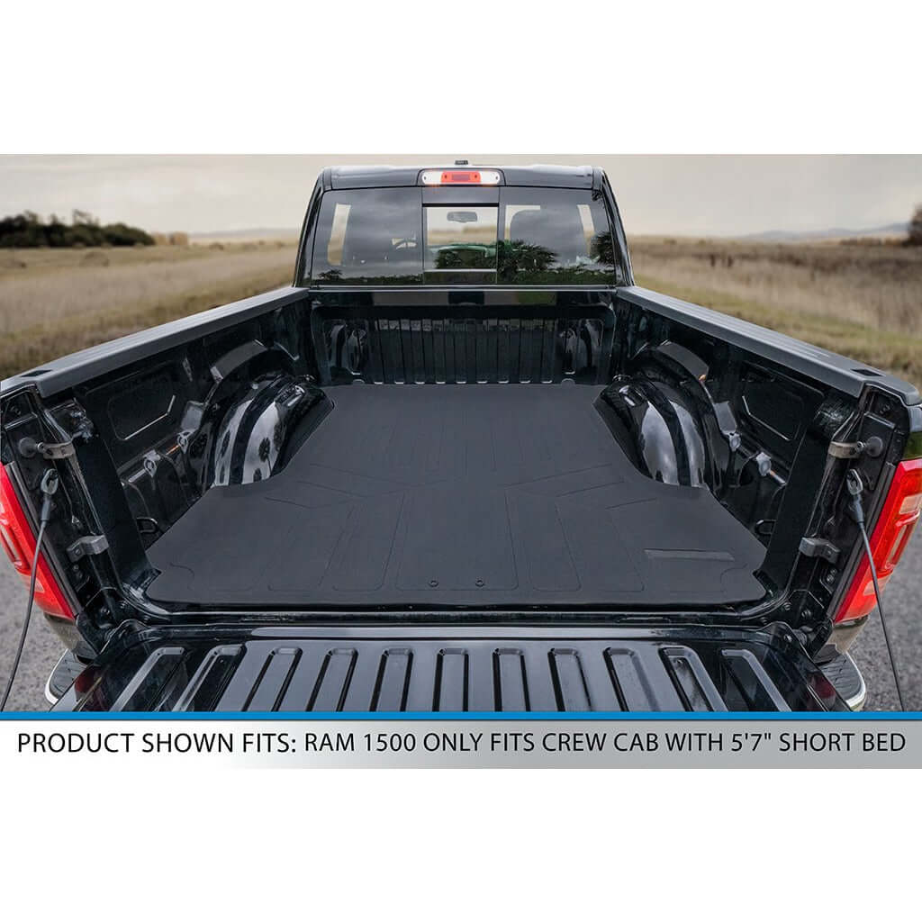 SmartCoverage™ Custom Fit Floor Liners For 2019-2024 RAM 1500 Crew Cab (5'7 Short Bed Only)- K0369 Smartliner USA