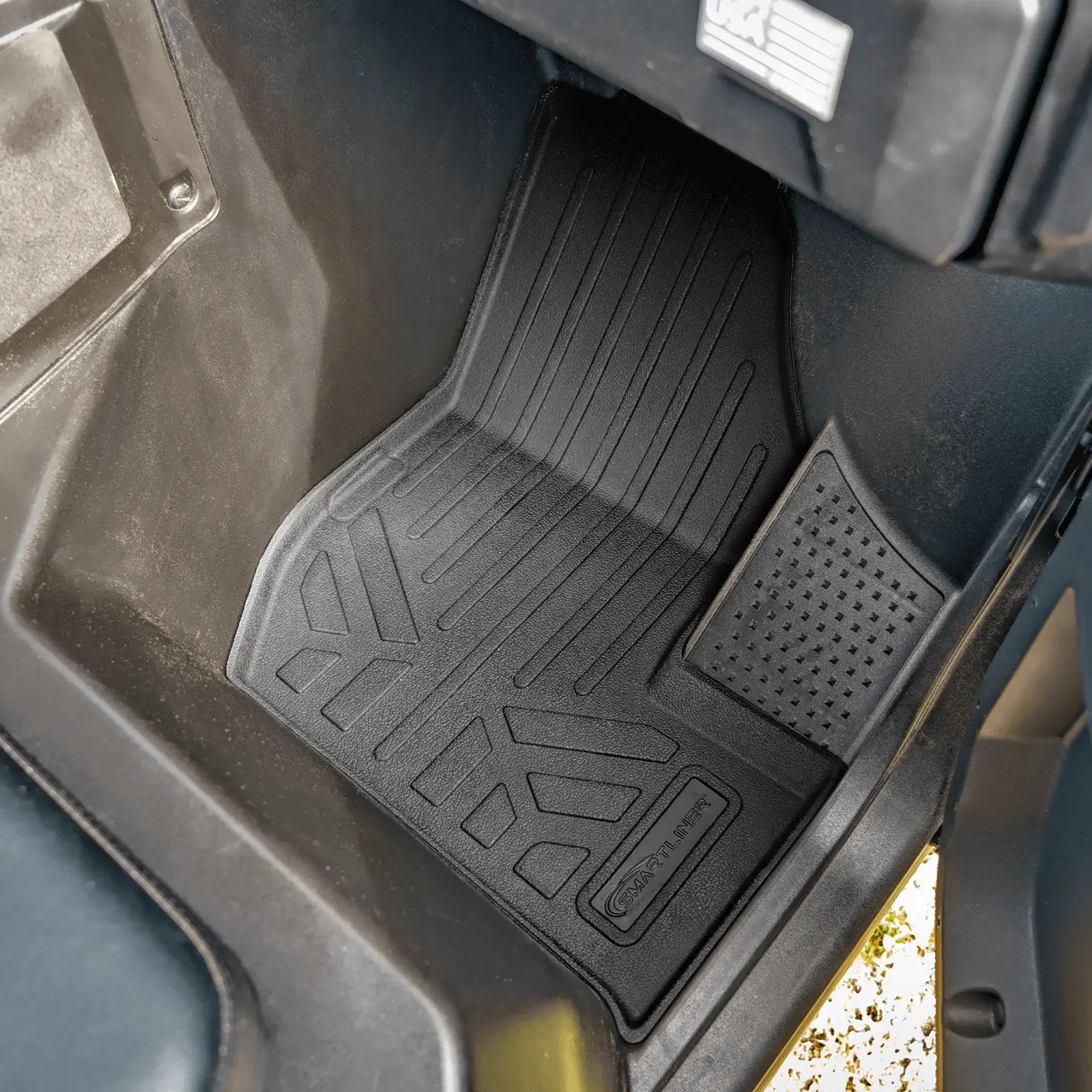SMARTLINER Custom Fit Rugged Rubber Floor Liners For 2018-2025 Yamaha Wolverine RMA X4 Smartliner USA