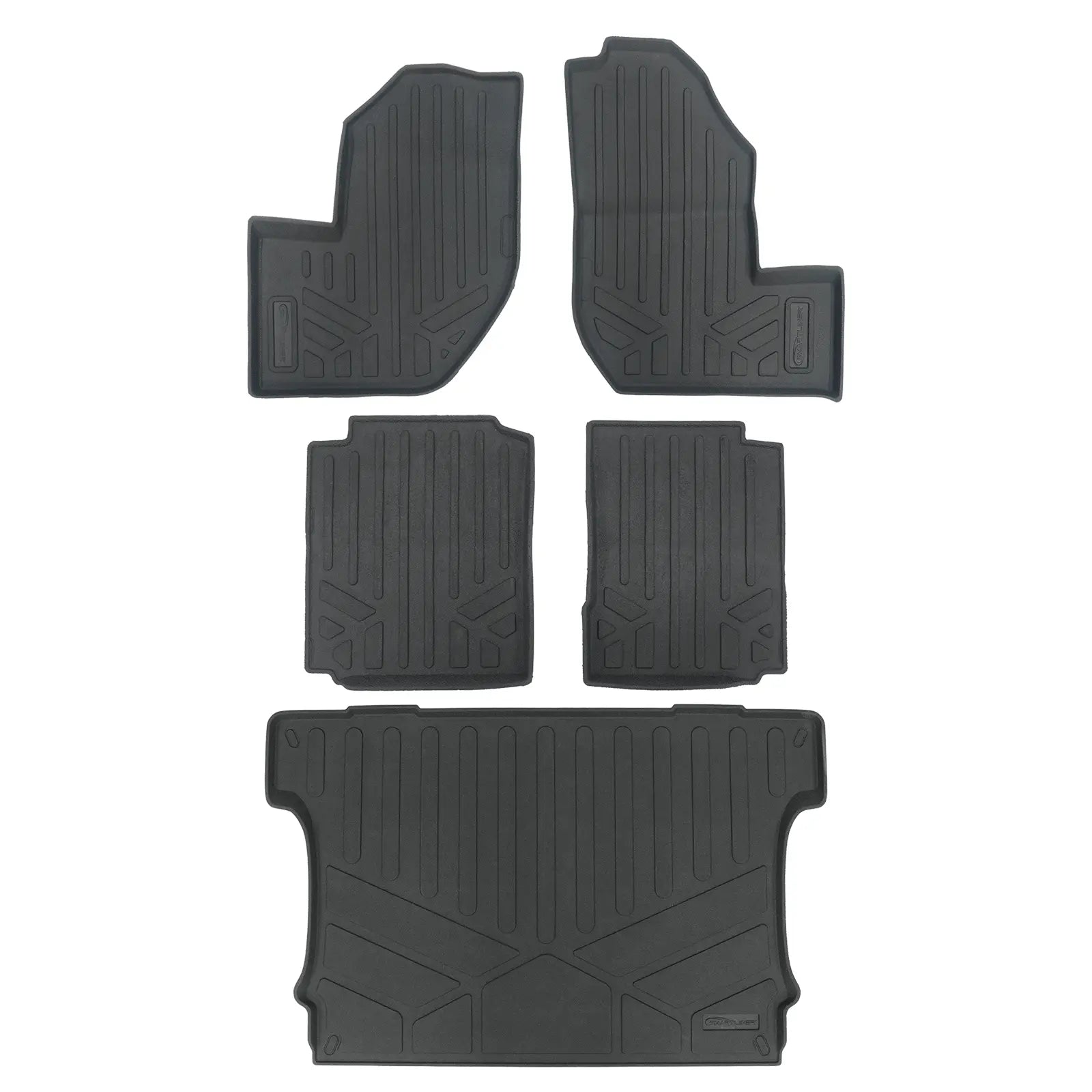 SMARTLINER Custom Fit Rugged Rubber Floor Liners For 2018-2025 Yamaha Wolverine RMA X2 Smartliner USA