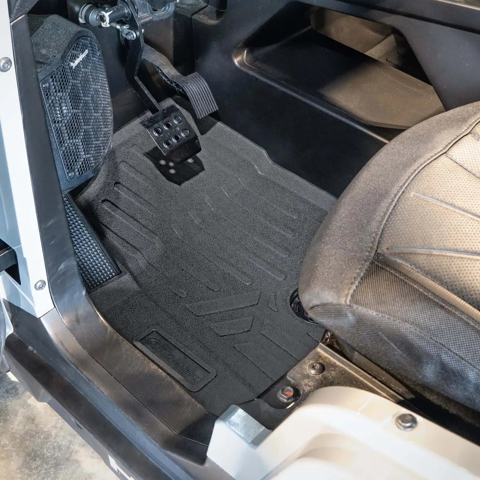 SMARTLINER Custom Fit Rugged Rubber Floor Liners For 2019-2025 Polaris General XP 1000 (4-Seater Models) Smartliner USA
