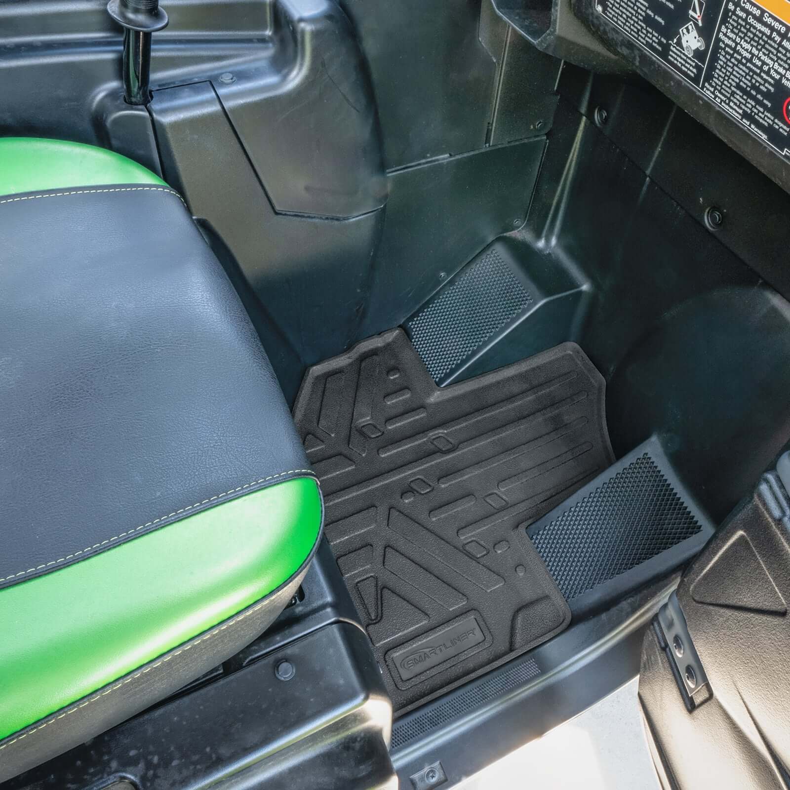 SMARTLINER Custom Fit Rugged Rubber Floor Liners For 2020-2025 Kawasaki TERYX 4 (4-Seater) Smartliner USA