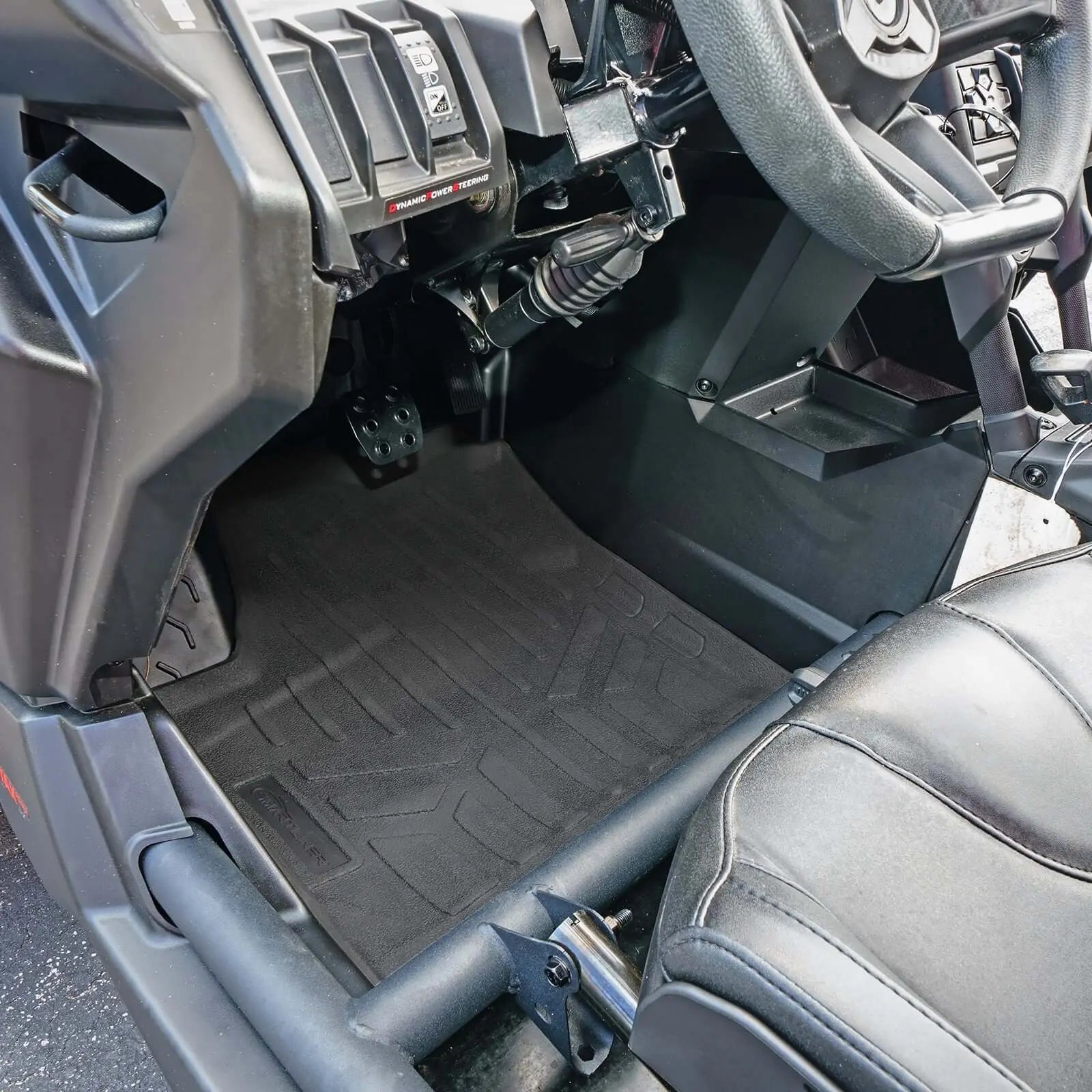 SMARTLINER Custom Fit Rugged Rubber Floor Liners For 2019-2023 Can-Am Maverick X3 (4 Passenger) Smartliner USA