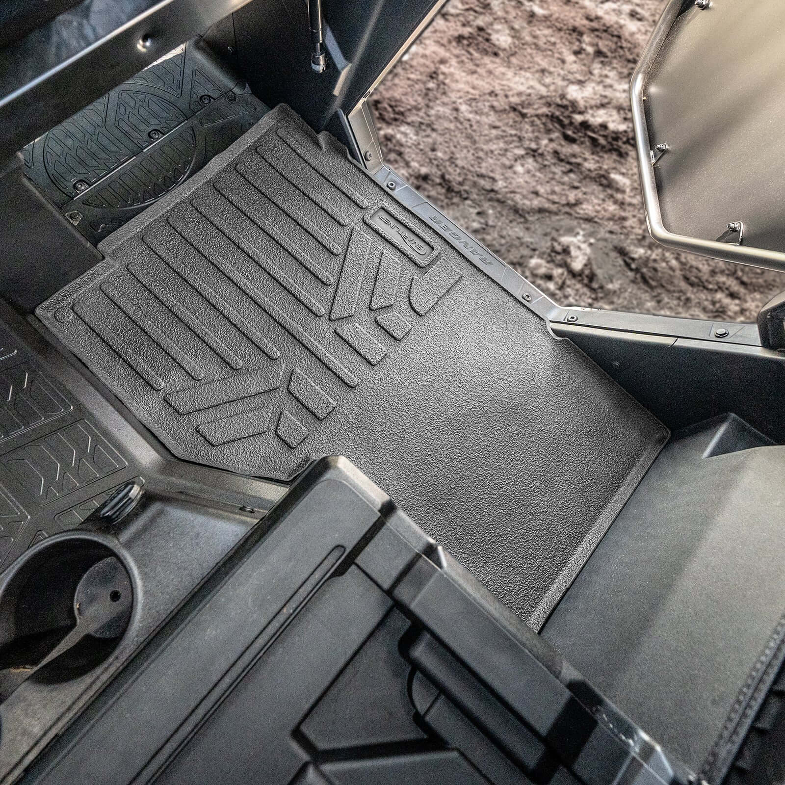 SMARTLINER OUTDOORS™ Custom Fit Floor Liners For 2018-2026 Polaris Ranger XP Crew 1000 Smartliner USA