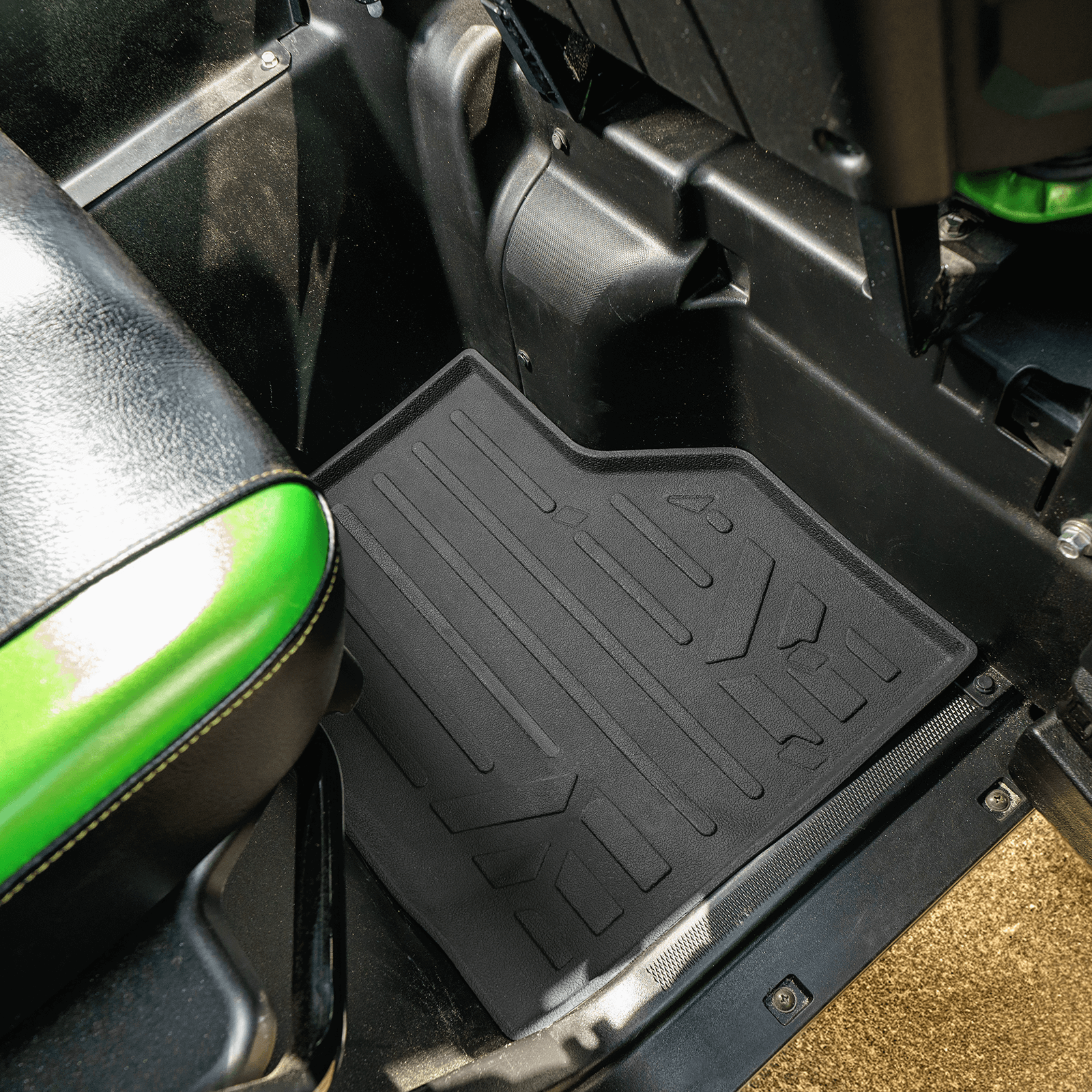 SMARTLINER Custom Fit Rugged Rubber Floor Liners For 2020-2025 Kawasaki TERYX 4 (4-Seater) Smartliner USA