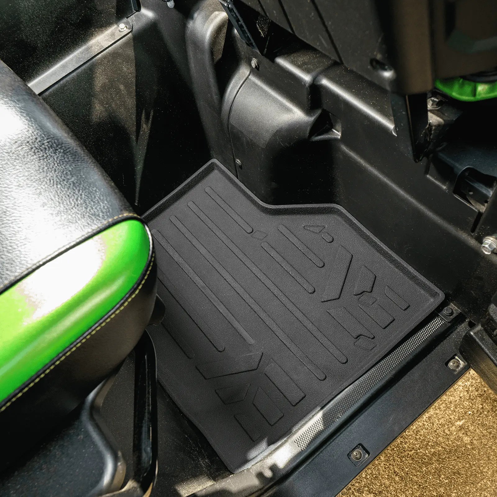SMARTLINER Custom Fit Rugged Rubber Floor Liners For 2020-2025 Kawasaki TERYX 4 (4-Seater) Smartliner USA