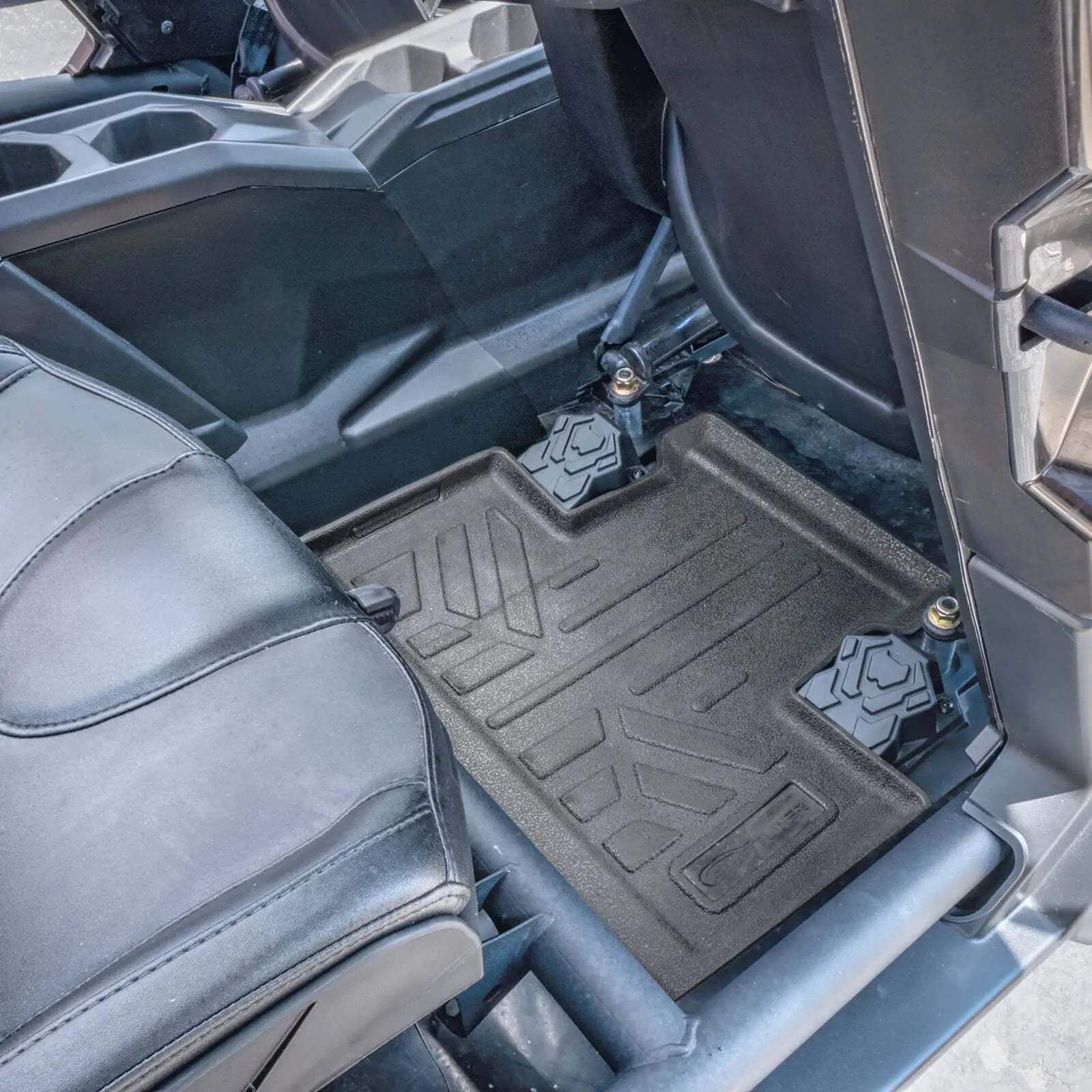 SMARTLINER Custom Fit Rugged Rubber Floor Liners For 2019-2023 Can-Am Maverick X3 (4 Passenger) Smartliner USA