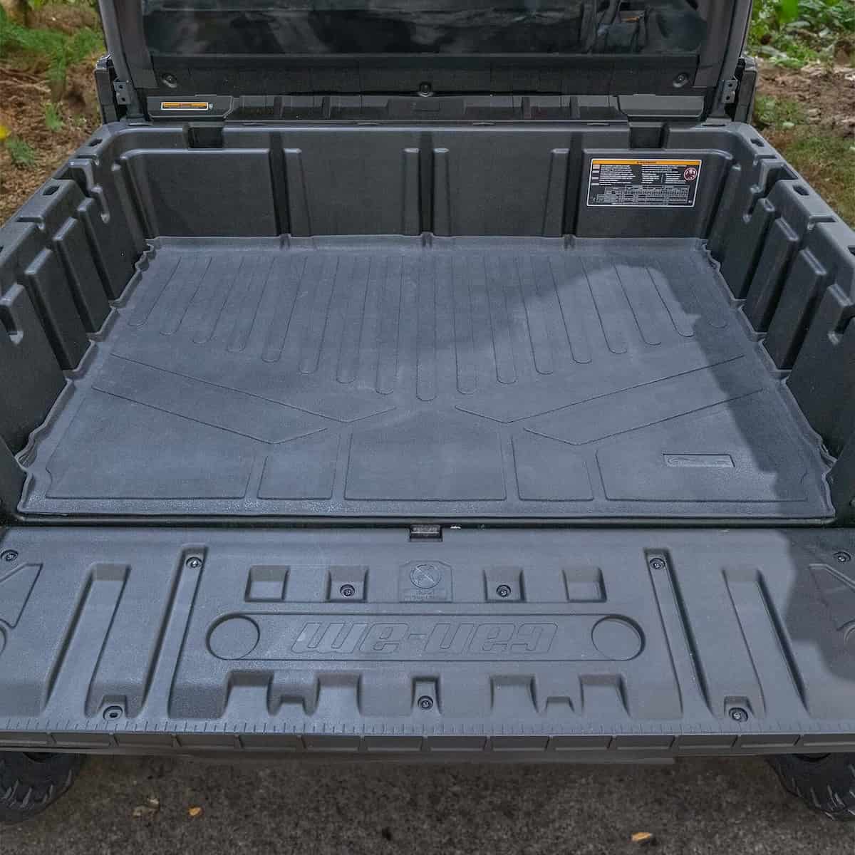 SMARTLINER OUTDOORS™ Custom Fit Rugged Rubber Floor Liners For 2016-2025 Can-Am Defender (6 Seater) Smartliner USA