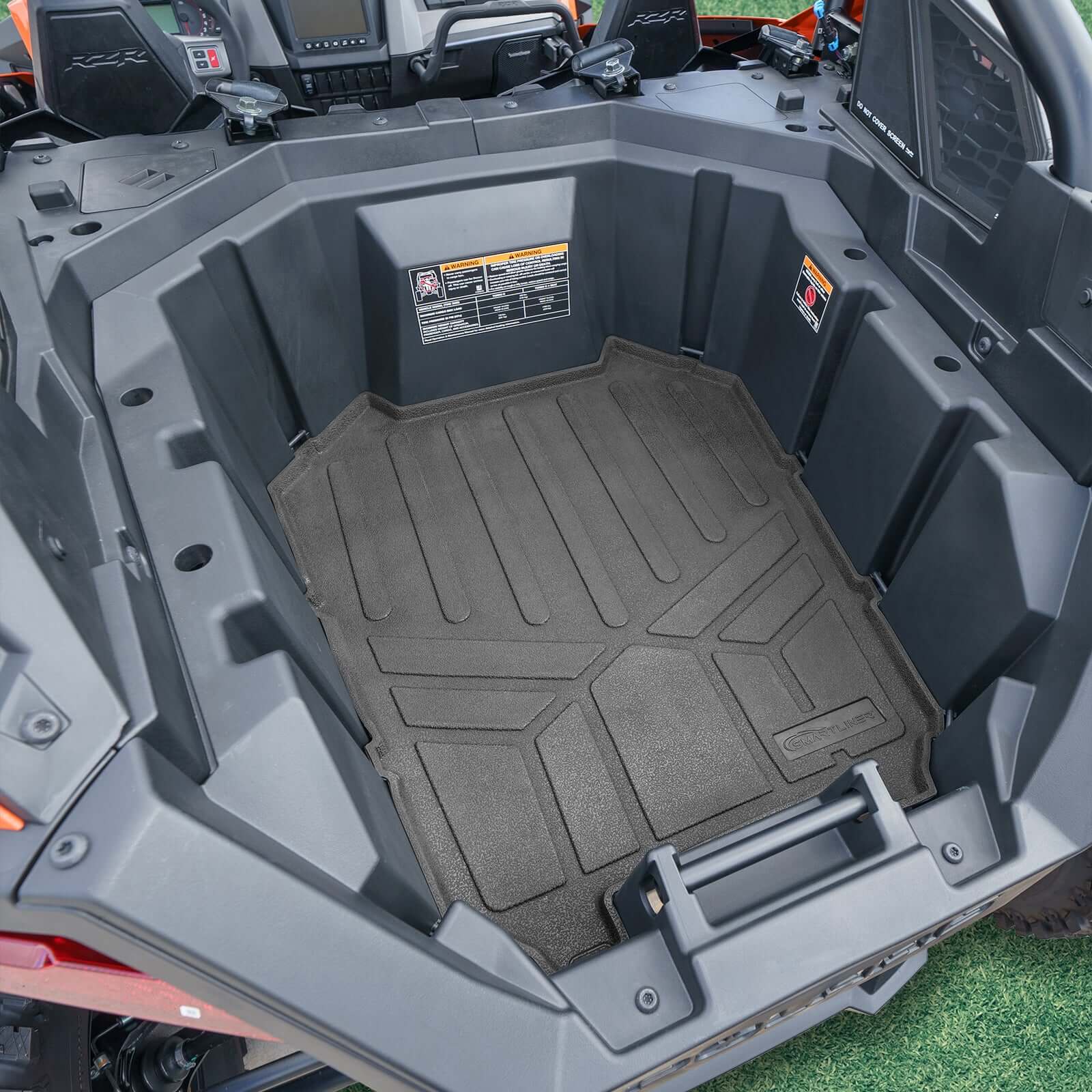 SMARTLINER Custom Fit Floor Liners For 2020-2025 Polaris RZR Pro R 4 (4-Seater) Smartliner USA