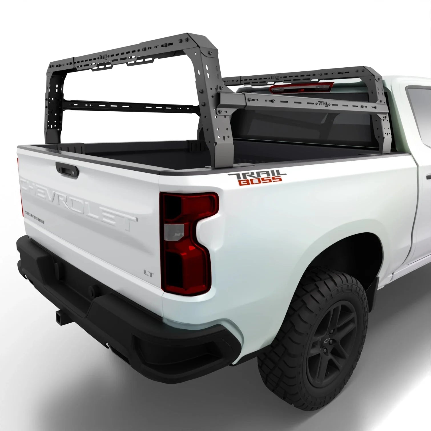 Chevrolet Silverado 1500 / 2500 4CX Series Shiprock Height Adjustable Bed Rack TUWA PRO®️