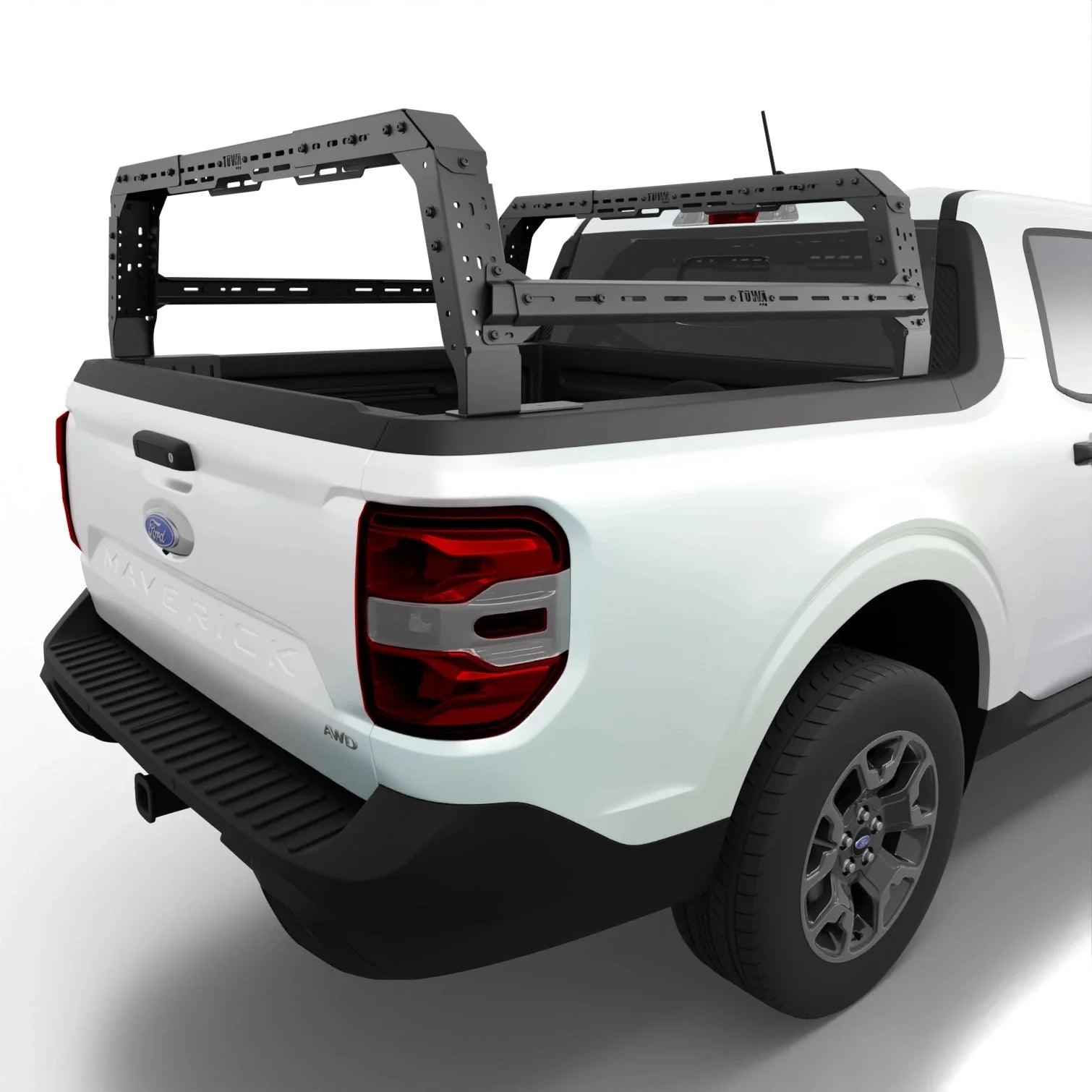 Ford Maverick 4CX Series Shiprock Height Adjustable Bed Rack 17" to 20" TUWA PRO®️