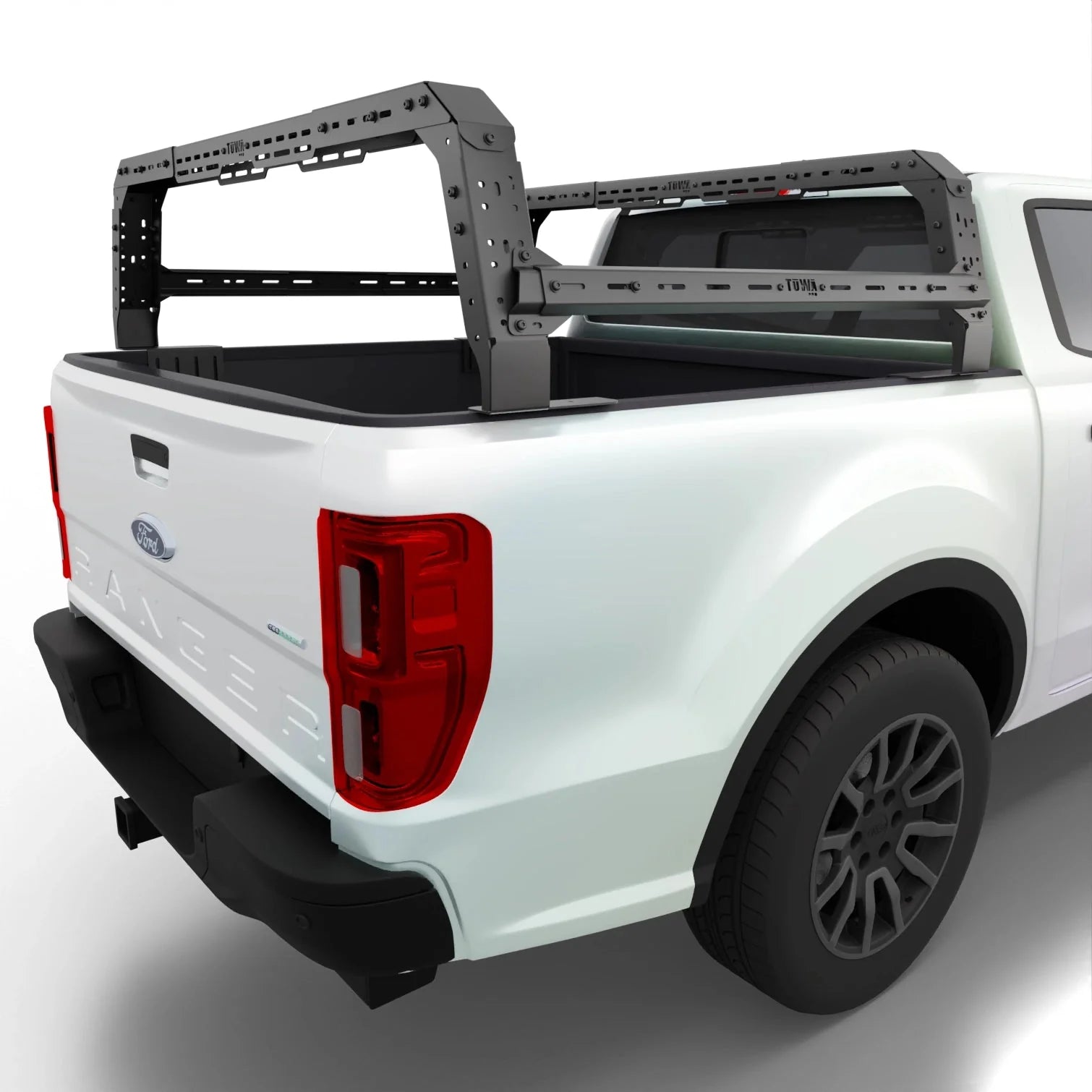 Ford Ranger 4CX Series Shiprock Height Adjustable Bed Rack TUWA PRO®️