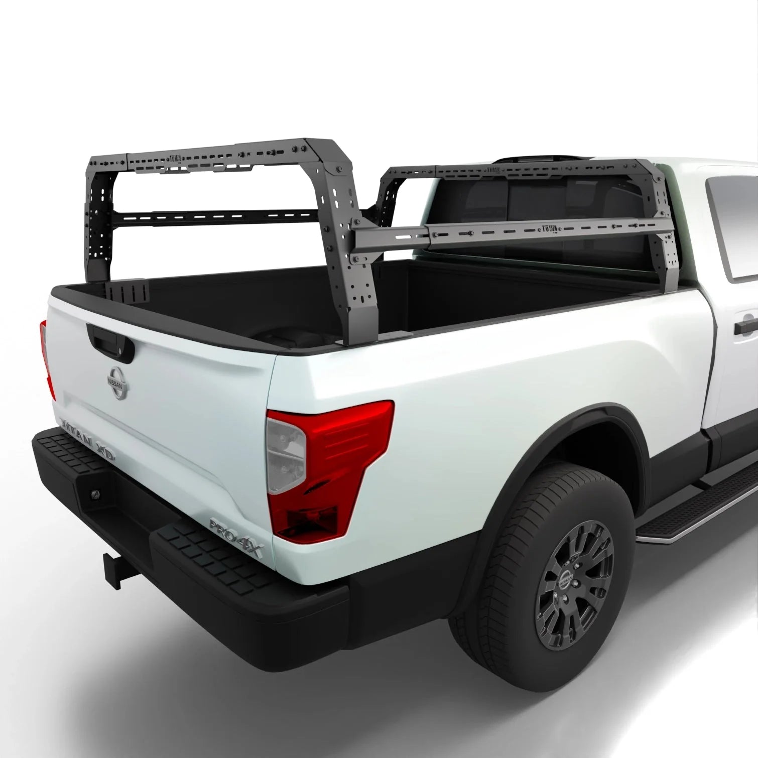 Nissan Titan 4CX Series Shiprock Height Adjustable Bed Rack TUWA PRO®️