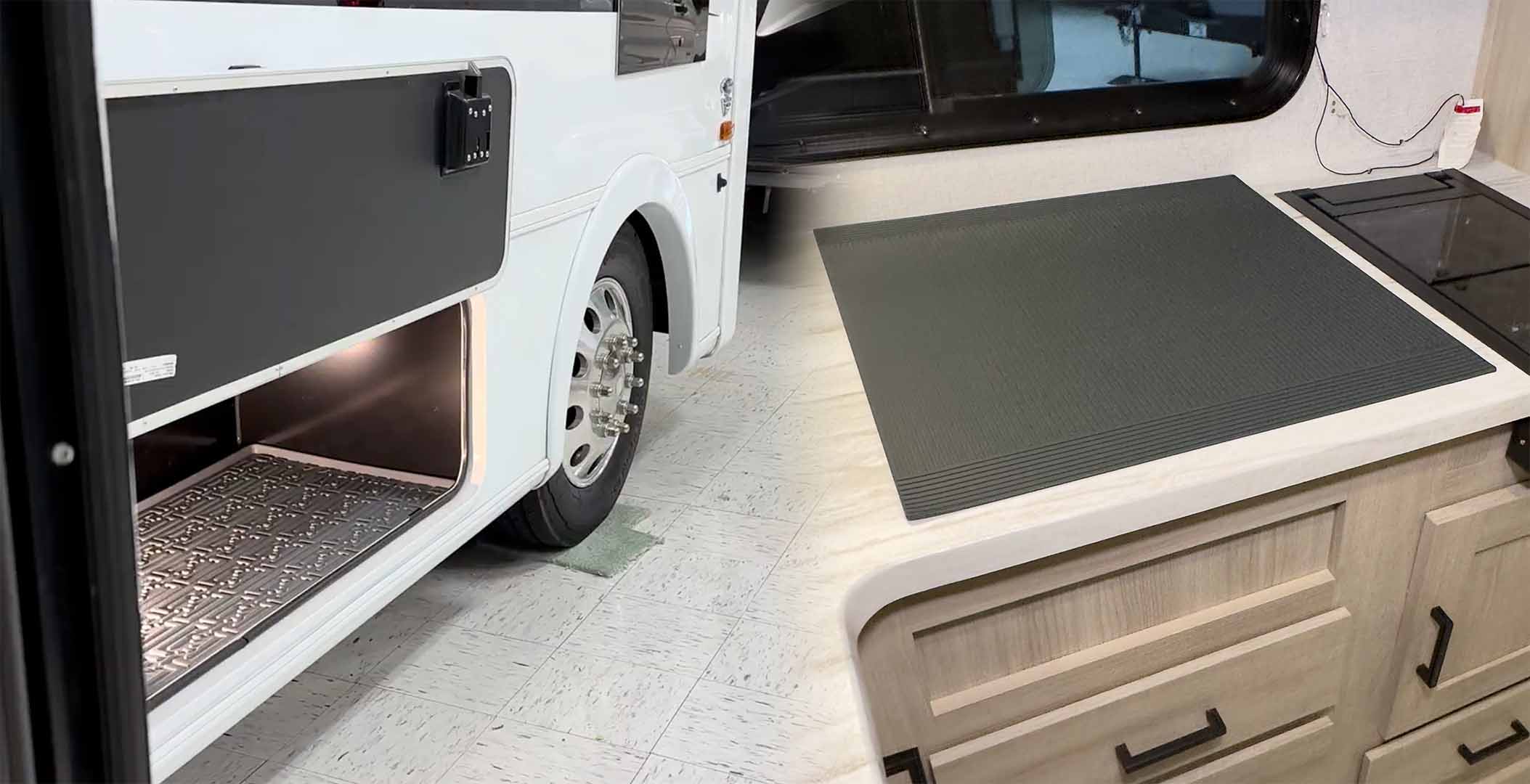 rv accessories in grey
