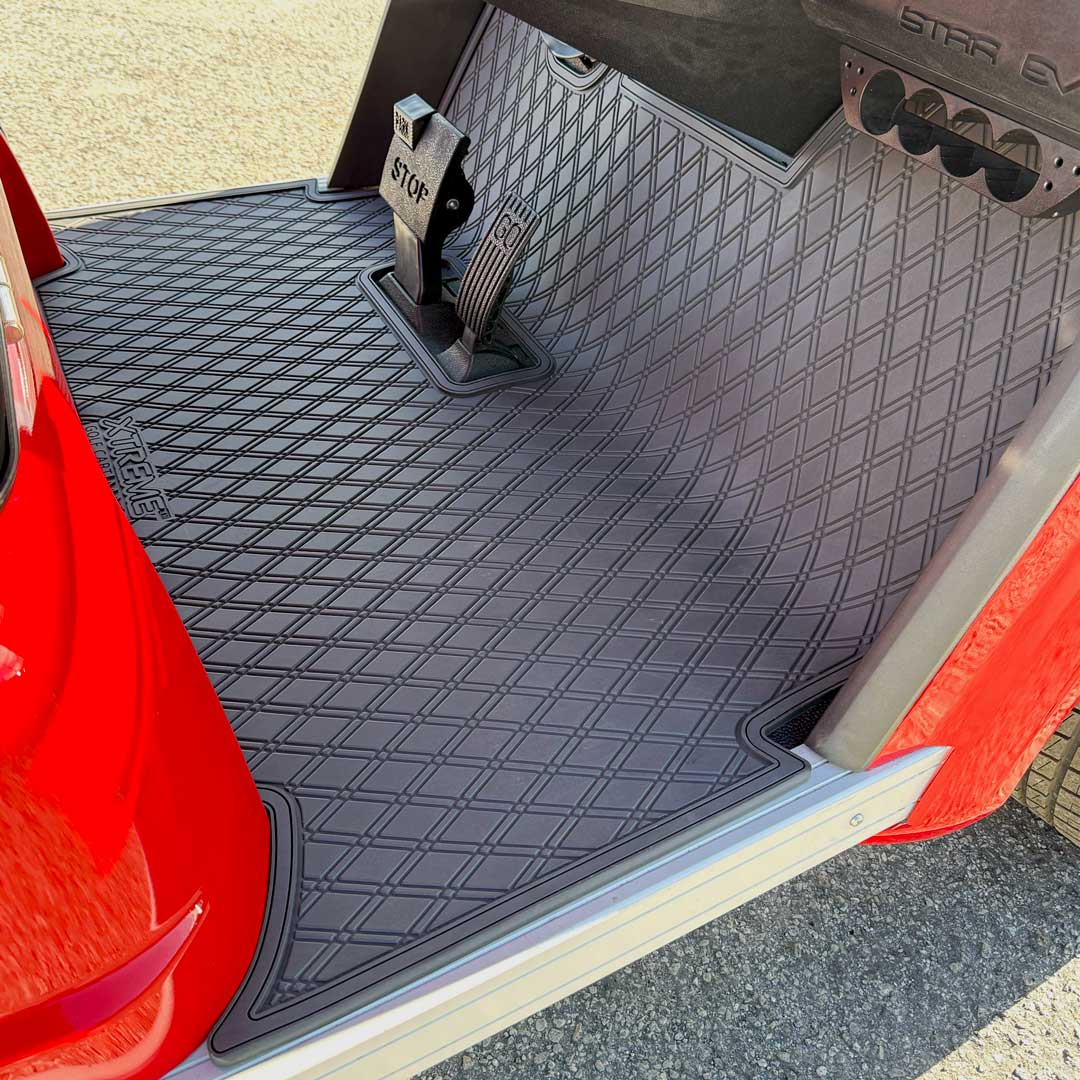 Xtreme Mats Welcomes StarEV Golf Carts to the Lineup!  Sirius-ly good floor mats