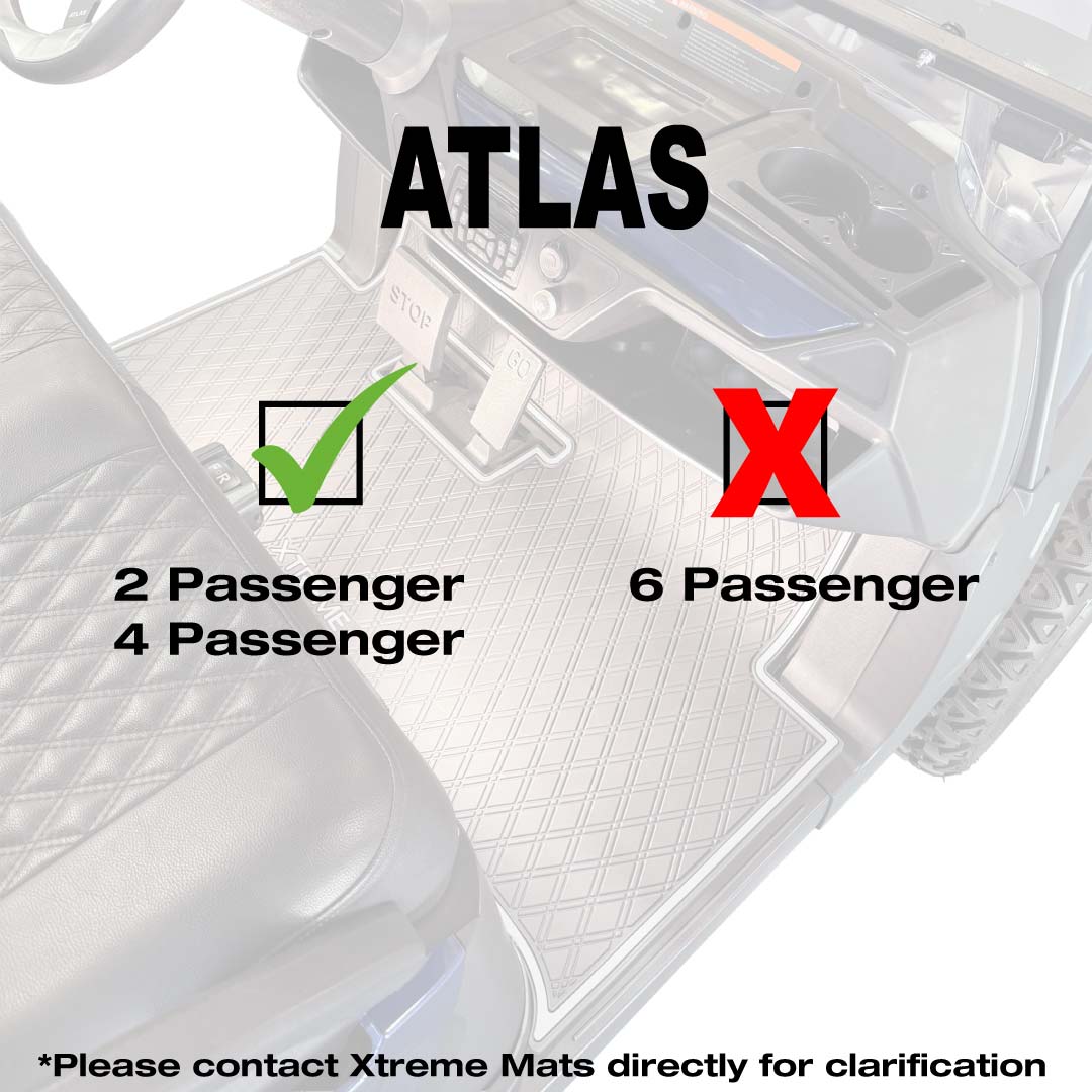 Atlas Floor Mat - Fits Atlas Golf Carts