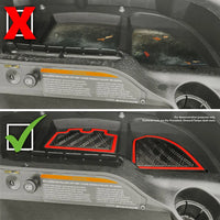 Protect your dash with E-Z-GO RXV Dash Mat - Fits RXV Trims (2009 - 2022) - PRO Series