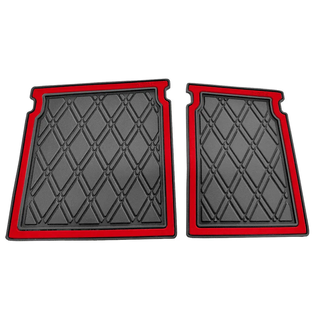 Red trim- E-Z-GO RXV Dash Mat - Fits RXV Trims (2009 - 2022) - PRO Series