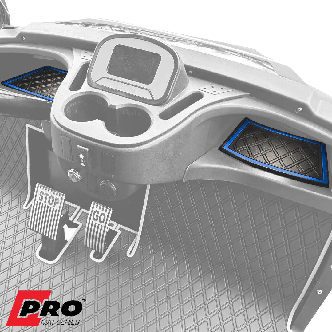 Blue trim- ICON Compatible PRO Series Dash Mat - Fits ICON and Advanced EV