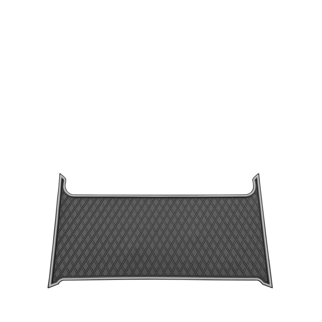 Grey Trim - Denago EV Rover XL Golf Cart Floor Mat #trim-color_grey-trim