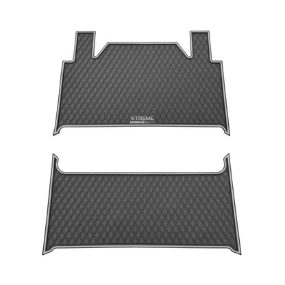 Denago EV Rover XL Golf Cart Floor Mat Set - 1st & 2nd Row