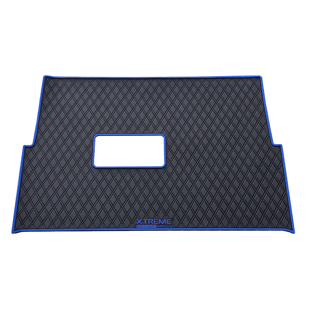 Blue trim- Advanced EV Advent 2 / Advent 4 Golf Cart Floor Mat 
