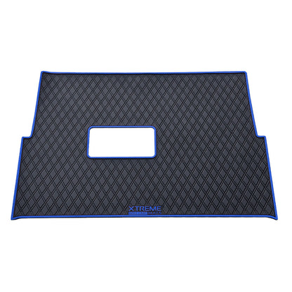 Blue trim- Advanced EV Advent 2 / Advent 4 Golf Cart Floor Mat 