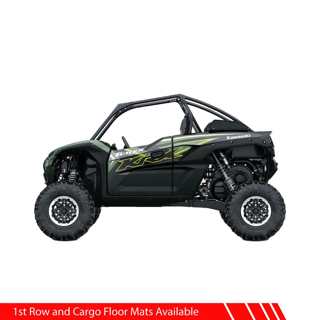 SMARTLINER Custom Fit Rugged Rubber Floor Liners For 2020-2024 Kawasaki TERYX KRX 1000