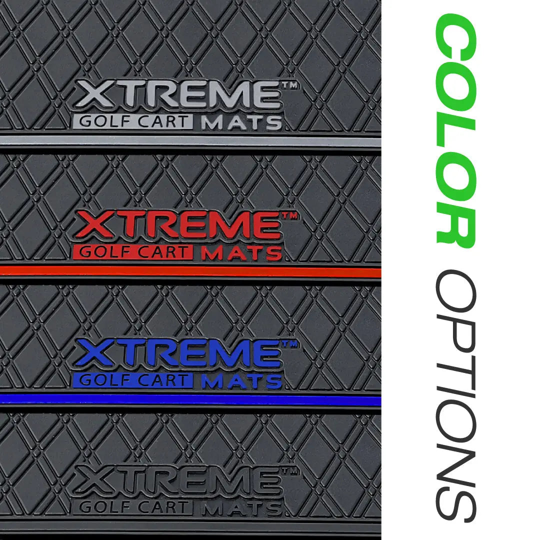 Xtreme Mats Lite Rear Facing Foot Rest Mat - For V1 ICON Golf Carts