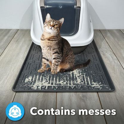 Xtreme Mat Pet Mat Tray Waterproof, Non-Slip Food Water Mat