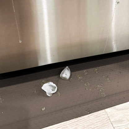 Cappucinno Color - Refrigerator Kickplate Mat – Protects Floors from Ice, Water, and Condensation 