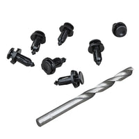Replacement Xtreme Push Pins & Drill Bit For PRO Series Rear Seat Kit Floor Mats