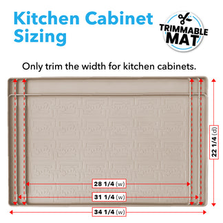 Trimmable Cabinet Mat for All Your Needs – Xtreme Mats