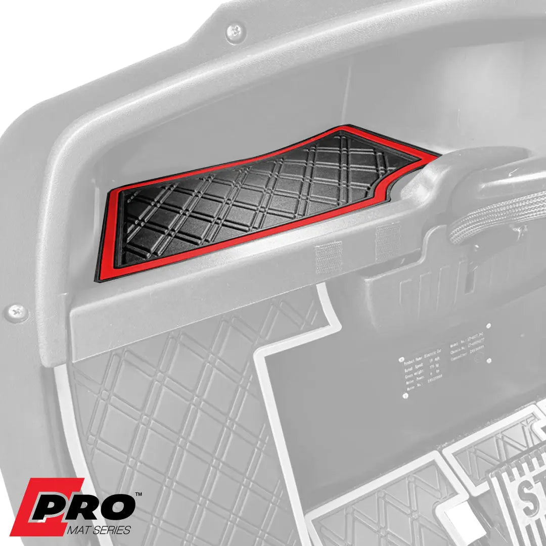 Red trim- ICON Compatible PRO Series Dash Mat - Fits ICON and Advanced EV