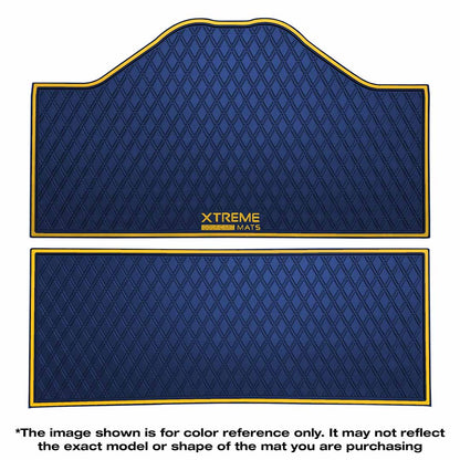*LIMITED EDITION Collegiate Colors* Epic E40FX Golf Cart Floor Mat Set - 1st & 2nd Row