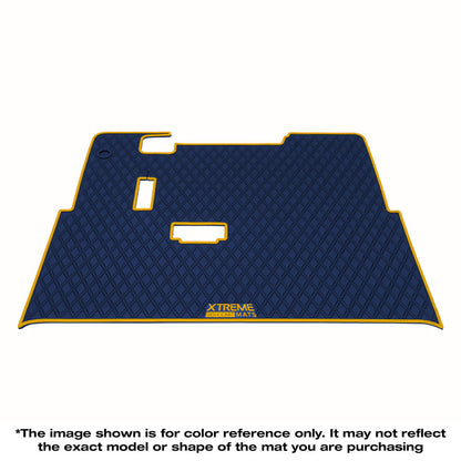 *LIMITED EDITION Collegiate Colors* E-Z-GO TXT Floor Mats - Fits All TXT Trims (1996+)/S2 (2020 & earlier) / Workhorse/Express S4 (2020 & earlier)/Valor (2022 & earlier)/Medalist 1993-1995/Cushman/TXT Style Navitas Frame