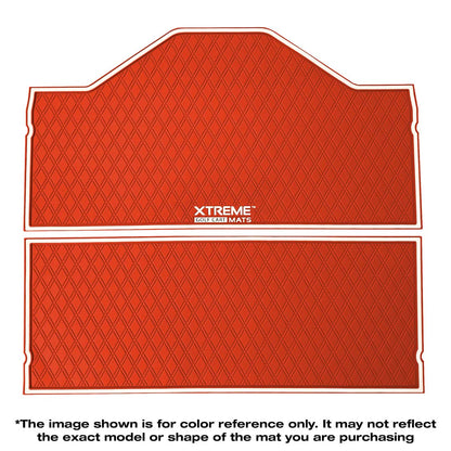*LIMITED EDITION Collegiate Colors* Epic E40FX Golf Cart Floor Mat Set - 1st & 2nd Row