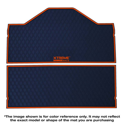 *LIMITED EDITION Collegiate Colors* Epic E40FX Golf Cart Floor Mat Set - 1st & 2nd Row