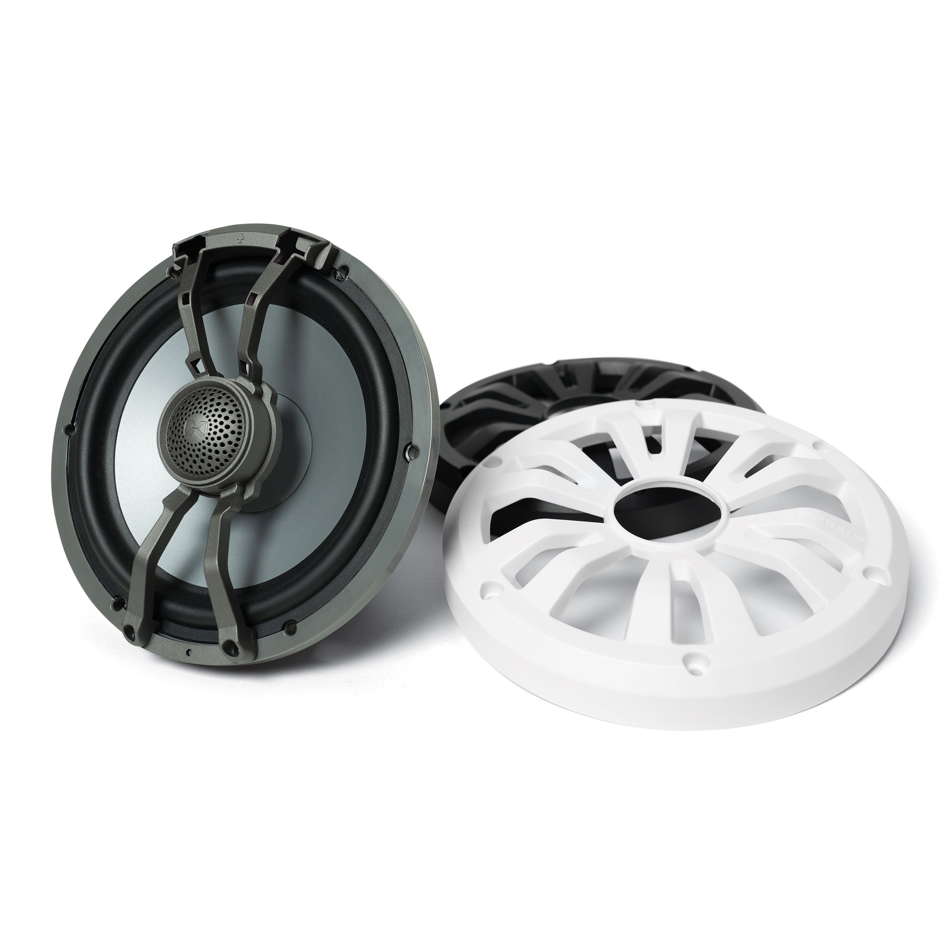 Marine Grade Wired Speaker 8" Pair with LEDCast SoundExtreme