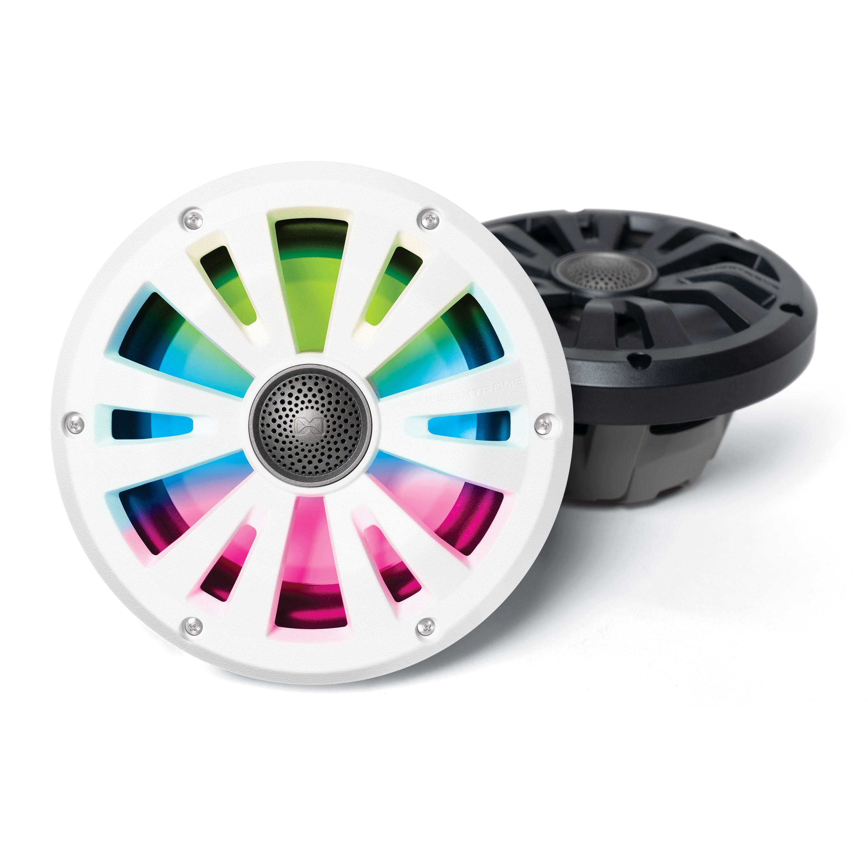 Marine Grade Wired Speaker 6.5" Pair with LEDCast SoundExtreme