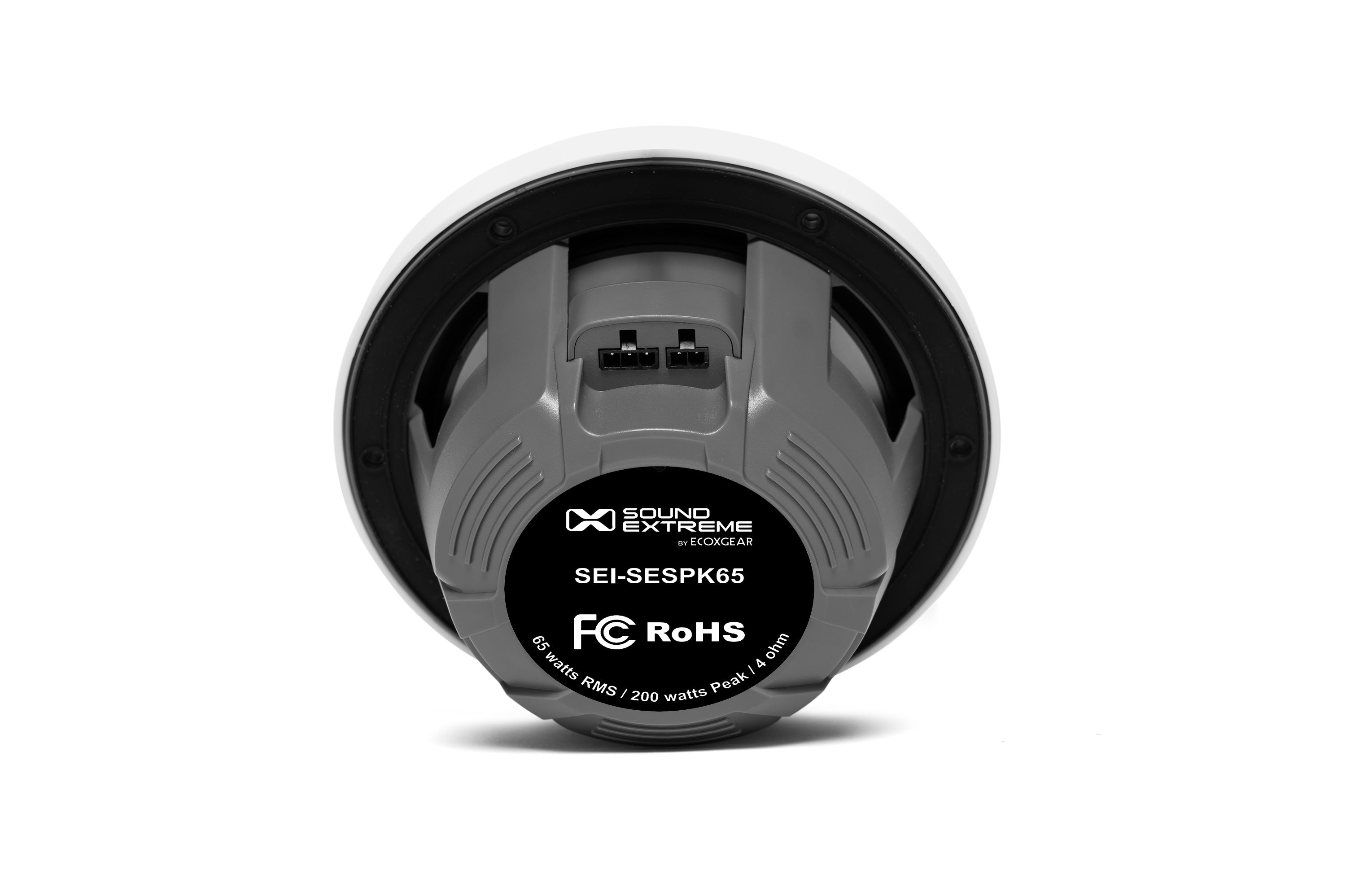 Marine Grade Wired Speaker 6.5" Pair with LEDCast SoundExtreme