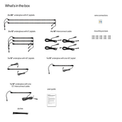 Extreme Strips - 6 Seat Cart (No LED Controller) SoundExtreme
