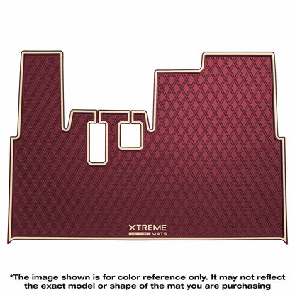 *LIMITED EDITION Collegiate Colors* Yamaha G19 - G22 Golf Cart Compatible Floor Mat - Fits G19 and G22 models only