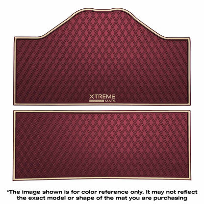 *LIMITED EDITION Collegiate Colors* Epic E40FX Golf Cart Floor Mat Set - 1st & 2nd Row