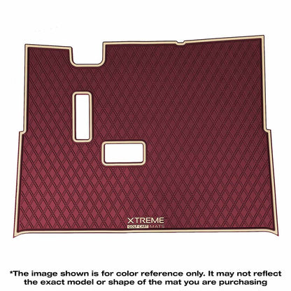 *LIMITED EDITION Collegiate Colors* E-Z-GO S2 & S4 Floor Mats - Fits E-Z-GO Express S2 and S4 (2021.5-Current)