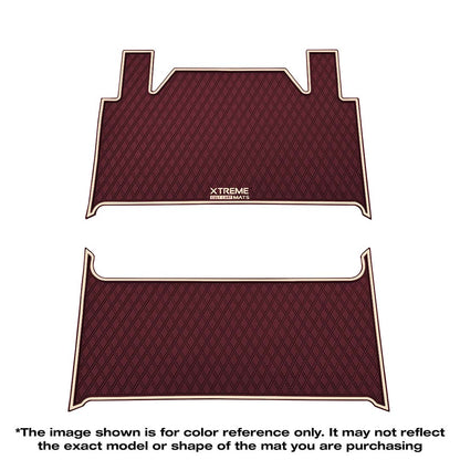 *LIMITED EDITION Collegiate Colors* Denago EV Rover XL Golf Cart Floor Mat Set - 1st & 2nd Row