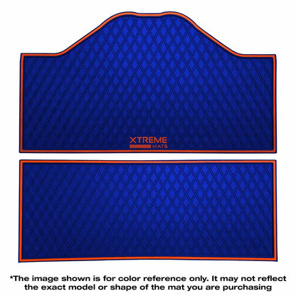 *LIMITED EDITION Collegiate Colors* Epic E40FX Golf Cart Floor Mat Set - 1st & 2nd Row
